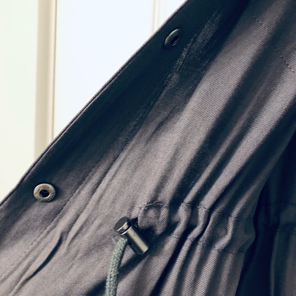 BONGO Charcoal Utility Jacket. Sz. (MED) NWOT - Picture 8 of 8